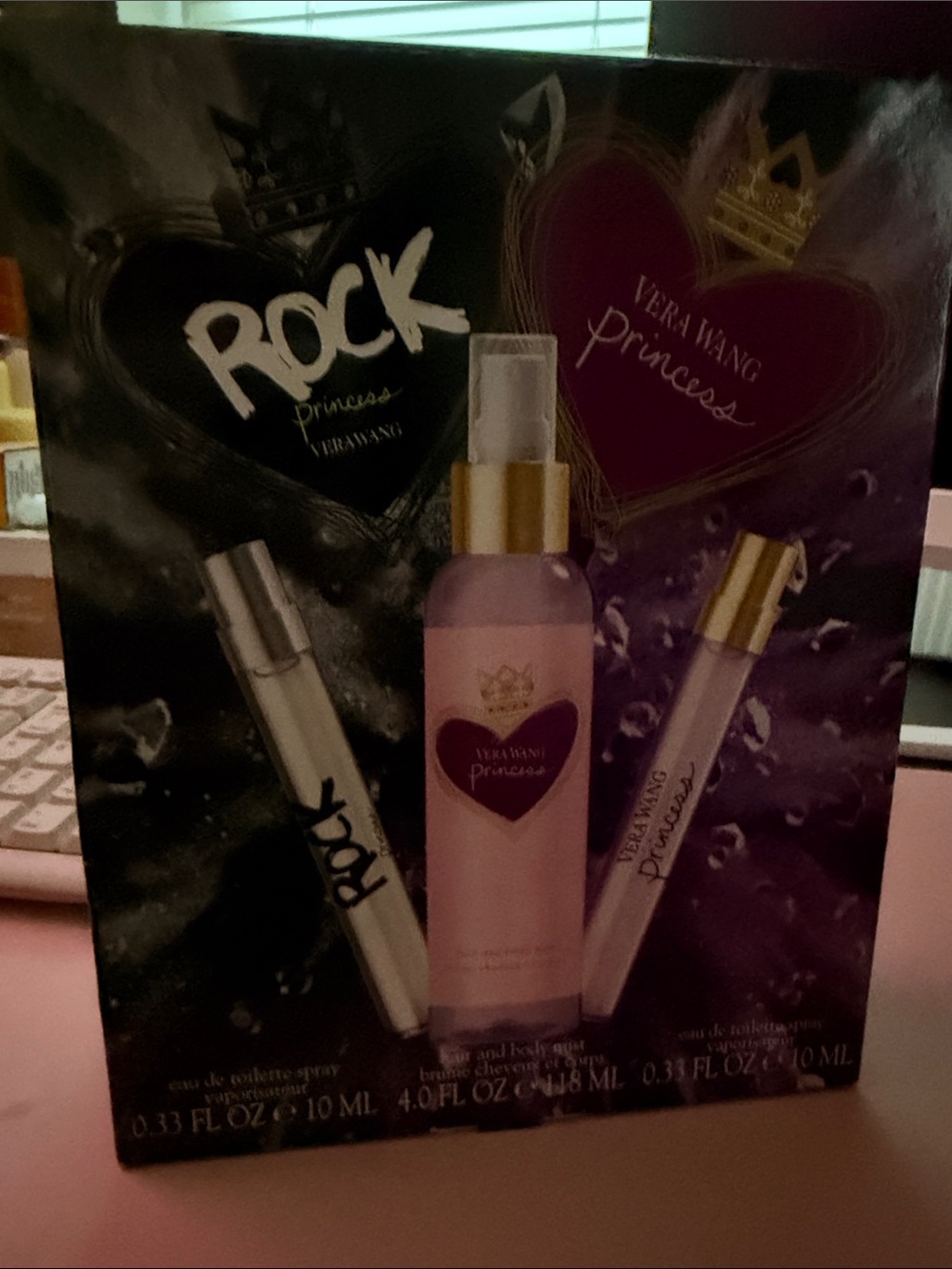 Vera Wang Princess Pink Fragrance and Body Mist Trio